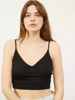 Укороченный топ Aligne Top, черный