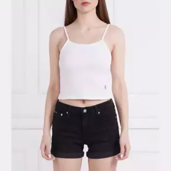 Укороченный топ Calvin Klein, белый