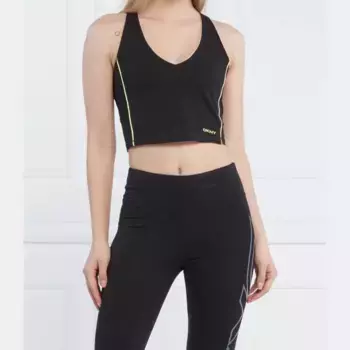 Укороченный топ Dkny, черный