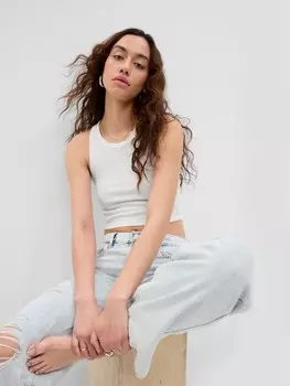 Укороченный топ Gap, белый