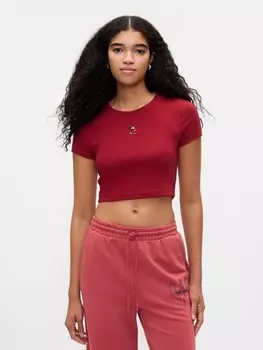 Укороченный топ Gap, красный