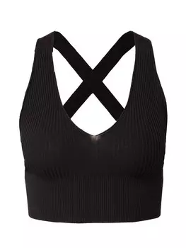 Укороченный топ ICEBERG Top MAGLIA, черный