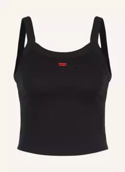 Укороченный топ Levi's, черный
