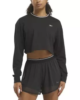 Укороченный топ Reebok Team, черный