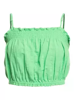 Укороченный топ Roxy "Bikini Vibes", зеленый