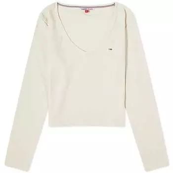 Укороченный топ с логотипом Tommy Jeans