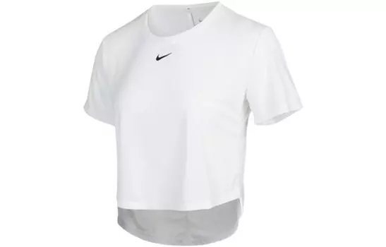 Укороченный топ женский белый Nike