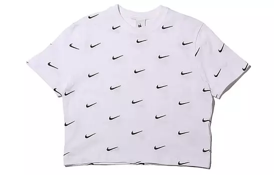Укороченный топ женский белый Nike