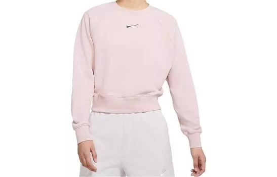 Укороченный топ женский розовый Nike
