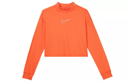 Укороченный женский топ Team Orange Nike
