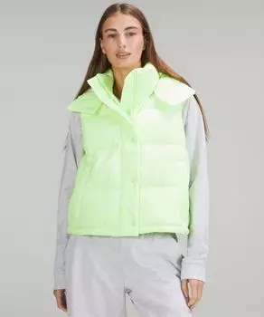 Укороченный жилет Wunder Puff Lululemon