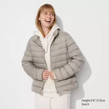 Ультралегкий пуховик UNIQLO, 04 серый