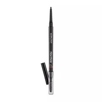 Ультратонкий карандаш для бровей Flormar, цвет 02 light brown, 0,14 гр