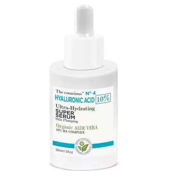 Ультраувлажняющая сыворотка для лица The Conscious Hyaluronic Acid с органическим алоэ 30мл