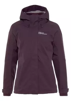 Уличная куртка JACK WOLFSKIN, темно фиолетовый