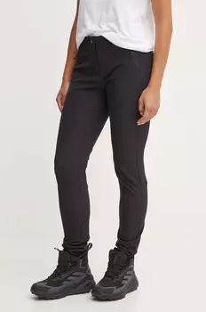 Уличные брюки Geigelstein Jack Wolfskin, черный