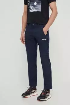 Уличные брюки Jack Wolfskin, темно-синий