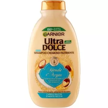 Ultra Dolce Argan Ritual Крем-шампунь для очень сухих волос 300мл, Garnier