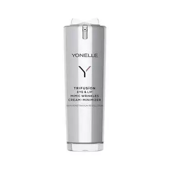 Уменьшающий мимические морщины вокруг глаз и губ 15мл Yonelle, Trifusion Eye & Lip Mimic Wrinkles Cream-Minimizer