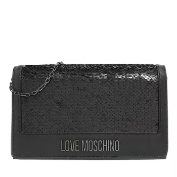 Умная повседневная сумка Love Moschino, черный