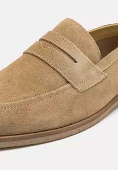 Умные ботинки на шнуровке Leather Zign, песок