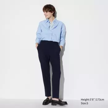 Умные брюки UNIQLO, темно-синий