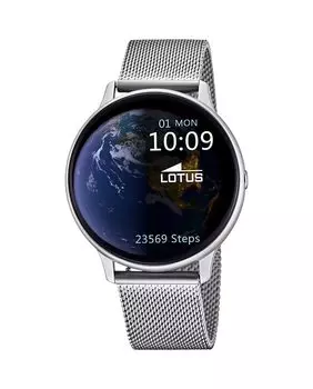 Умные часы 50014/A из серебристой стали LOTUS, серебро