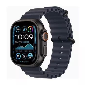 Умные часы Apple Watch Ultra 2, 49 мм, GPS+Cellular, Black Titanium Case/Navy Ocean Band