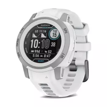 Умные часы Garmin Instinct 2S Solar Surf Edition, 0.79", Bluetooth, серый/белый