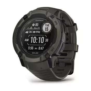 Умные часы Garmin Instinct 2X Solar, 1.1", Bluetooth, темно-зеленый