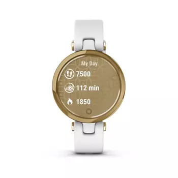 Умные часы Garmin Lily Classic, 1", Bluetooth, золотой/белый