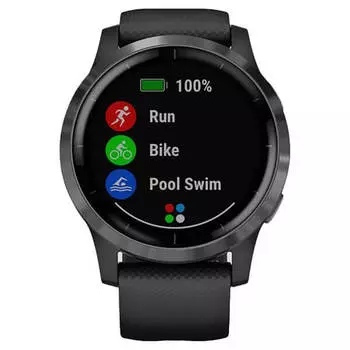 Умные часы Garmin VvoActive 4, черный и графитовый