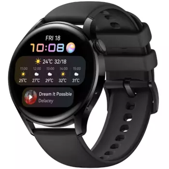 Умные часы HUAWEI WATCH 3 LTE, 46 мм, черный