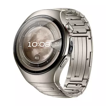 Умные часы Huawei WATCH 5 (CN), 46 мм, eSIM, серебристый/титановый