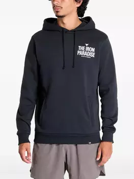 Under Armour флисовое худи, черный