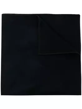 UNIFORME шарф с принтом, черный