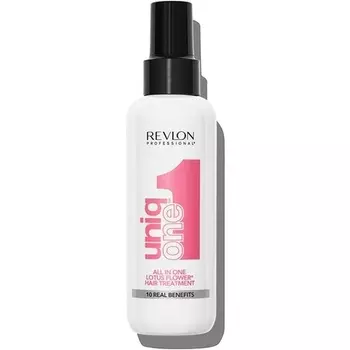 Uniqone Professional Несмываемый кондиционер 150 мл с ароматом цветка лотоса, Revlon
