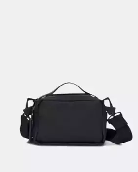Unisex Box Bag Micro в черном цвете, устойчивый к черной воде Rains, чёрный