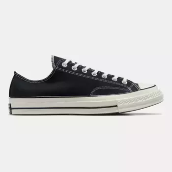 Унисекс повседневные кроссовки Chuck Taylor 70 низкие брезентовые кроссовки Converse, чёрный