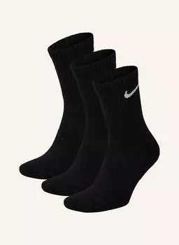 Упаковка из 3 носков на каждый день с мягкой подкладкой Nike, мультиколор