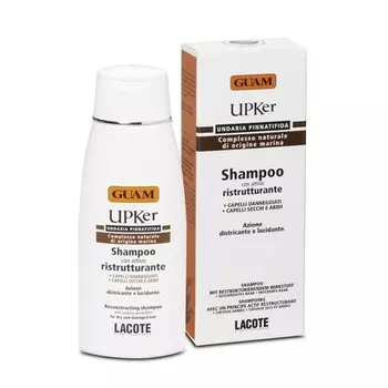 Upker Restructuring Shampoo Шампунь для распутывания и блеска волос Guam