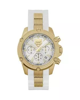 Ураганный хронограф, 44 мм PHILIPP PLEIN, цвет White