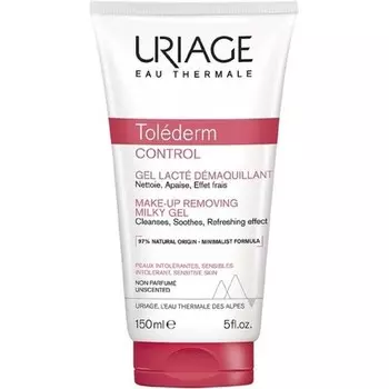 Uriage Tolderm Control Молочный гель для снятия макияжа 150 мл