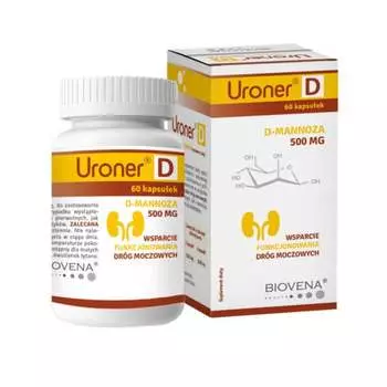 Uroner D, Добавка , 60 капсул Biovena