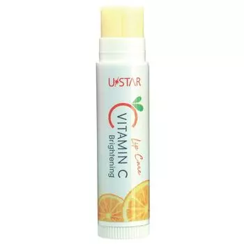 UStar Устар Вит С Бриг.хтенинг. Уход за губами 4,5г. Естественный, Natural