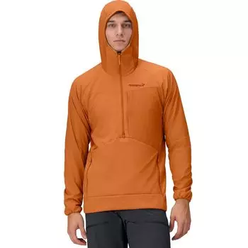 Утепленная худи с молнией More octa zip Norrona, золотой