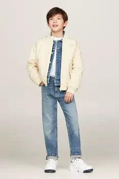Утепленная куртка бомбер Tommy Hilfiger, белый