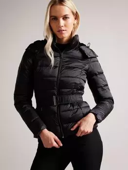 Утепленная куртка Ted Baker Abbiiee, черная