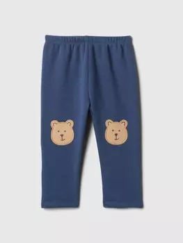 Утепленные брюки Gap, синий