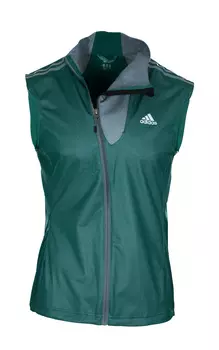 Утепленный жилет adidas Jacke Event Running, зеленый